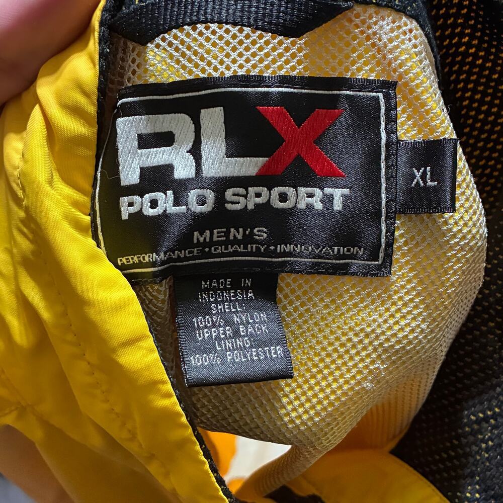 VTG Polo RLX Sport Reflective Bright Running Cycling Visibility Vest Yellow XL - Picture 5 of 8